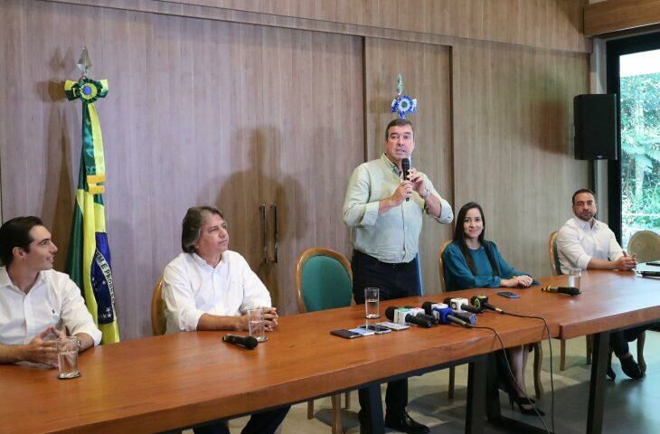 Imagem de compartilhamento para o artigo Governador anuncia novos secretários como parte do primeiro escalão da MS Todo dia